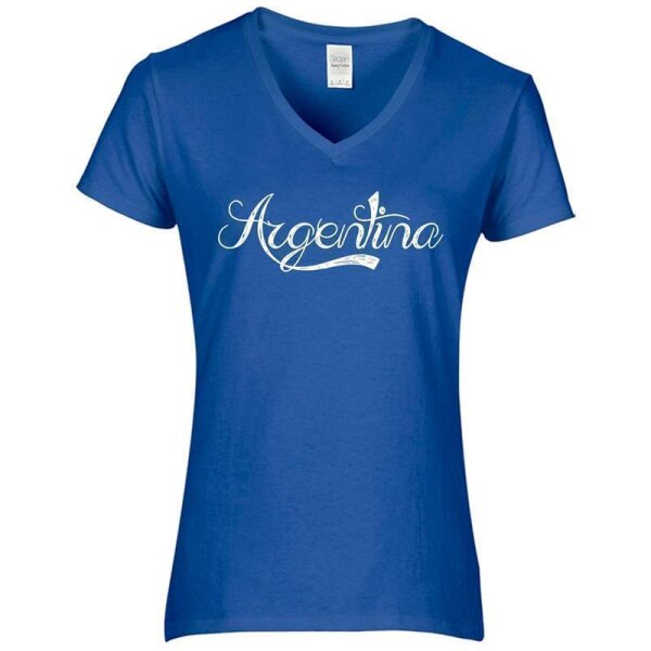 blau - Argentina / Schrift 1