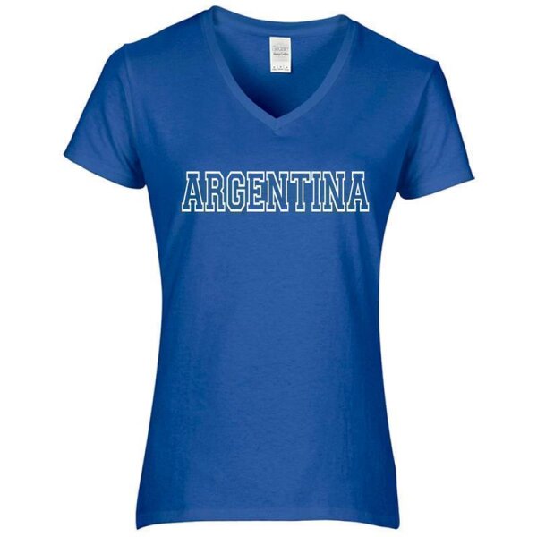 blau - Argentina / Schrift 2