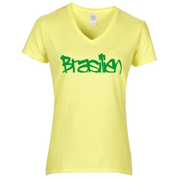 gelb - Brasilien / Schrift 3
