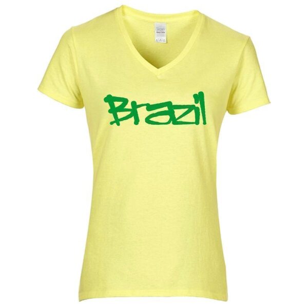 gelb - Brazil / Schrift 3