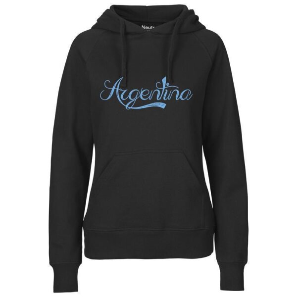 Argentina  / Schrift blau