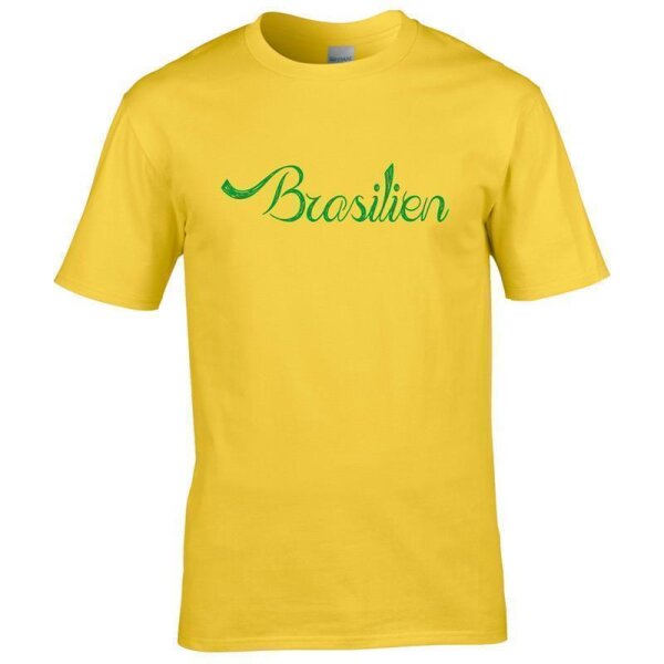 gelb - Brasilien / Schrift 2