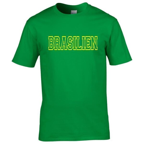 grün - Brasilien / Schrift 1