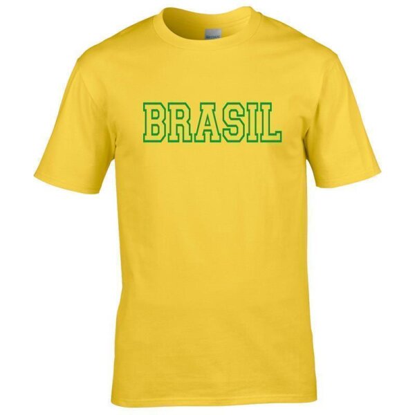 gelb - Brasil / Schrift 1