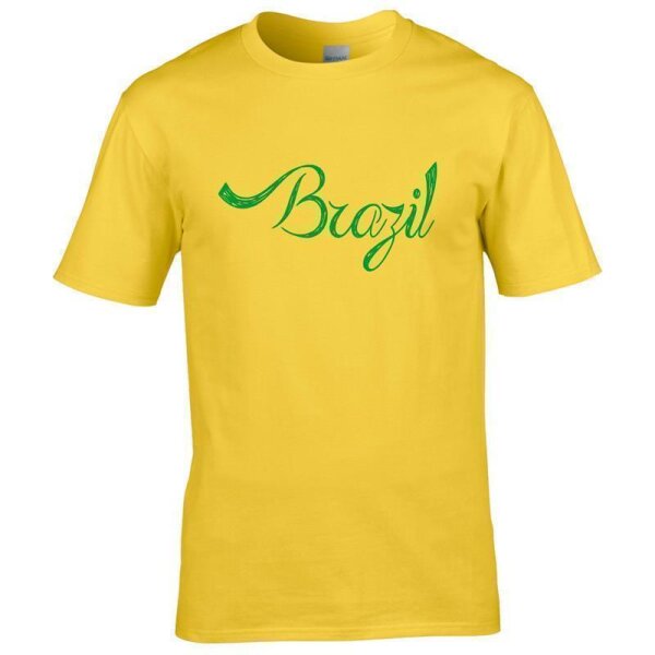 gelb - Brazil / Schrift 2