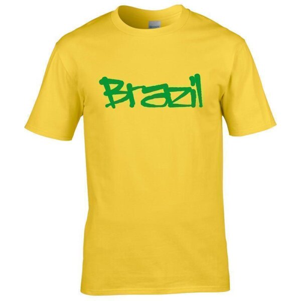 gelb - Brazil / Schrift 3