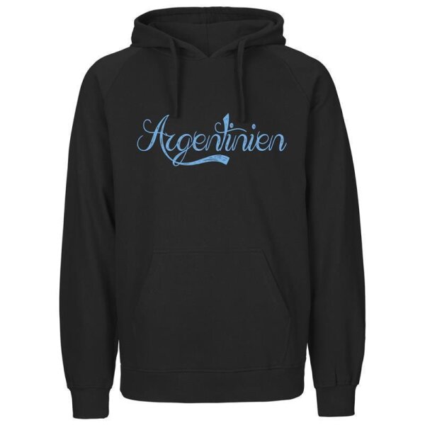 Argentinien / Schrift blau