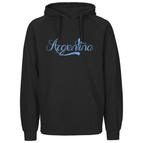 Argentina  / Schrift blau
