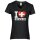 Damen T-Shirt - I LOVE SCHWEIZ