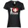 Damen T-Shirt - I LOVE SCHWEIZ