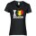 Damen T-Shirt - I LOVE BELGIEN