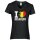 Damen T-Shirt - I LOVE BELGIEN