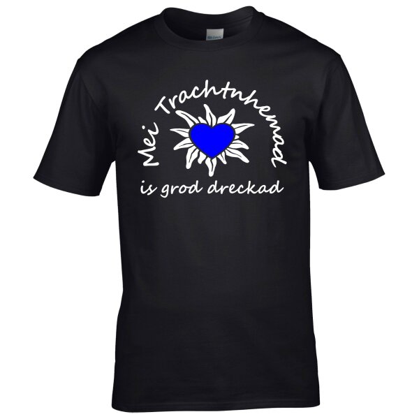 is grod dreckad - Herz blau