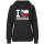 Damen Hoodie - I LOVE TSCHECHIEN