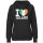 Damen Hoodie - I LOVE IRLAND