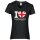 Damen T-Shirt - I LOVE GEORGIEN