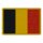 Aufnäher BELGIEN Fahne