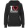 Damen Hoodie - I LOVE ALBANIEN