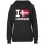 Damen Hoodie - I LOVE DÄNEMARK