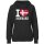 Damen Hoodie - I LOVE DÄNEMARK