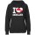 Damen Hoodie - I LOVE GRÖNLAND