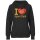 Damen Hoodie - I LOVE MONTENEGRO