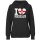Damen Hoodie - I LOVE NORDIRLAND