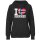 Damen Hoodie - I LOVE NORWEGEN