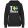 Damen Hoodie - I LOVE SCHWEDEN