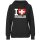 Damen Hoodie - I LOVE SCHWEIZ