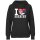 Damen Hoodie - I LOVE SERBIEN