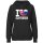 Damen Hoodie - I LOVE SLOWAKEI