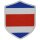 Aufnäher COSTA RICA Wappen