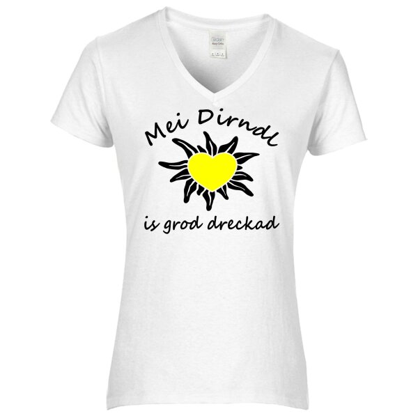 - is grod dreckad - schwarz / Herz gelb -