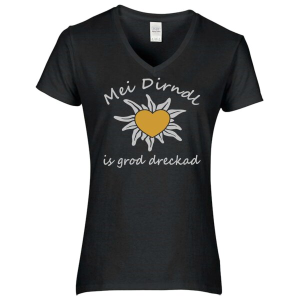 - is grod dreckad - silber / Herz gold -