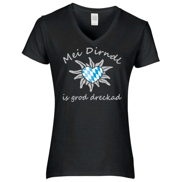 - is grod dreckad - silber / Herz Raute -