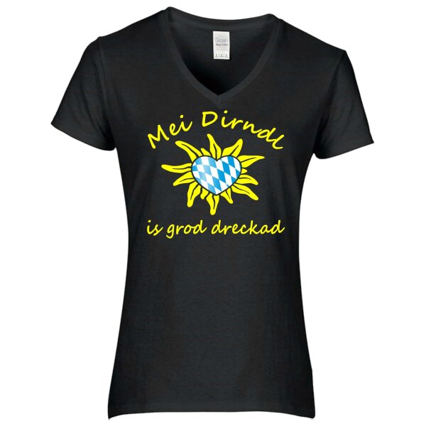 - is grod dreckad - neon gelb / Herz Raute -