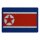 Aufnäher NORD KOREA Fahne