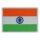 Aufnäher INDIEN Fahne
