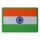 Aufnäher INDIEN Fahne