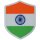 Aufnäher INDIEN Wappen