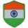 Aufnäher INDIEN Wappen