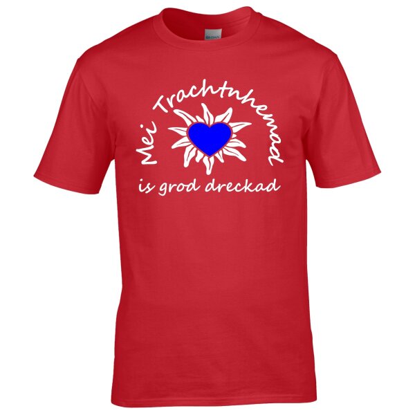 is grod dreckad - Herz blau