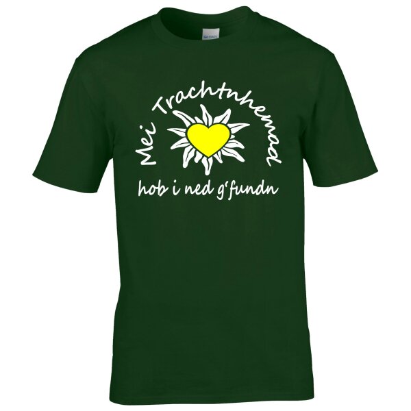 hob i ned g´ fundn - Herz gelb