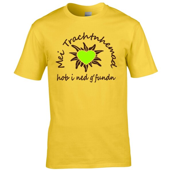 hob i ned g´ fundn - Herz grün