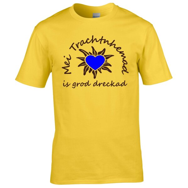 is grod dreckad - Herz blau