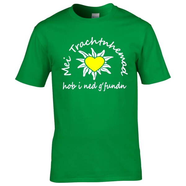 hob i ned g´ fundn - Herz gelb