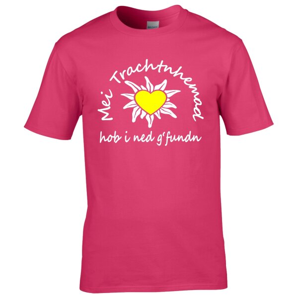 hob i ned g´ fundn - Herz gelb