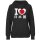 Damen Hoodie - I LOVE JAPAN