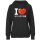 Damen Hoodie - I LOVE CHINA
